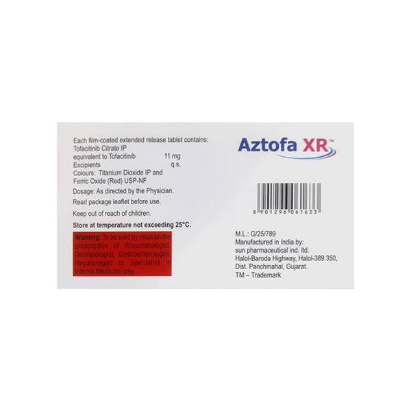 AZTOFA XR Tablet 10's - Global Surgicals