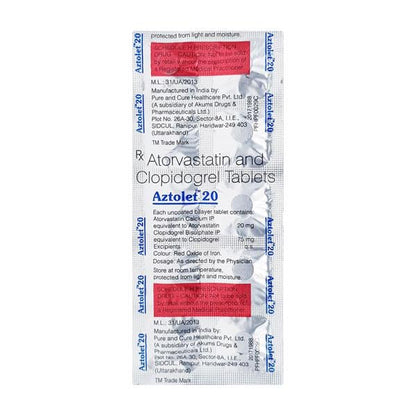 Aztolet 20mg Tablet 10'S - Global Surgicals
