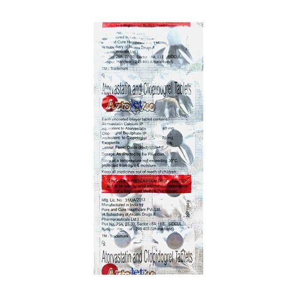 AZTOLET 40 Tablet 10's - Global Surgicals