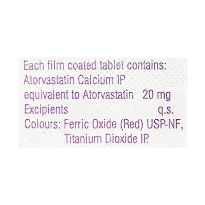 Aztor 20mg Tablet 15'S - Global Surgicals