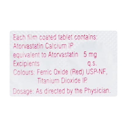 Aztor 5mg Tablet 15'S - Global Surgicals
