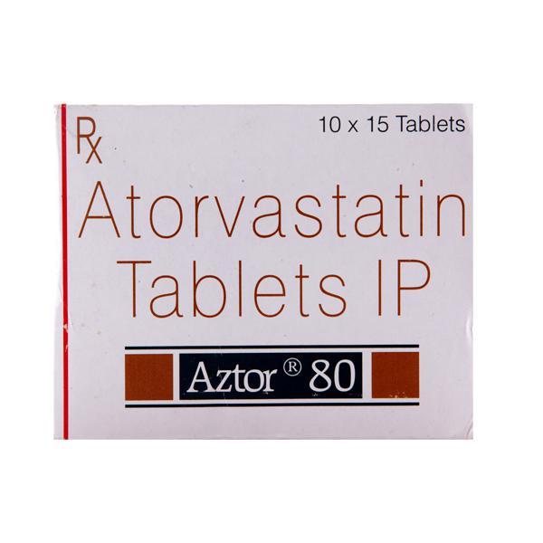 Aztor 80mg Tablet 15'S - Global Surgicals