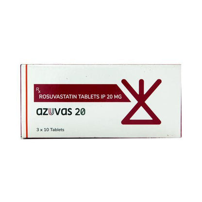 Azuvas 20mg Tablet 10'S - Global Surgicals