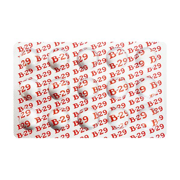 B 29 Tablet 15's - Global Surgicals