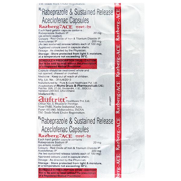 Razberg Ace Capsule 10's