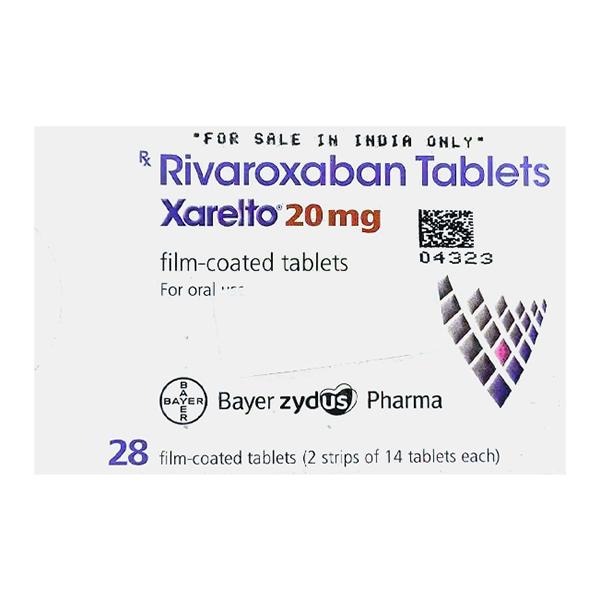 XARELTO 20mg Tablet 28's