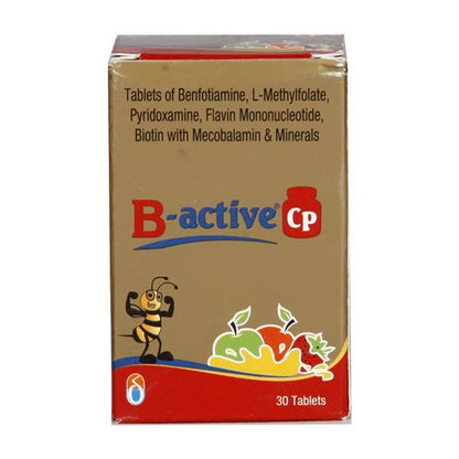B Active CP Tablet 30'S - Global Surgicals