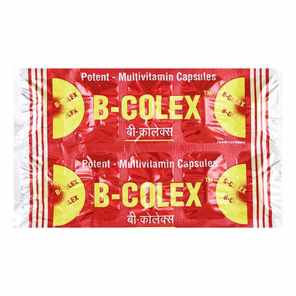 B Colex Capsule 10's - Global Surgicals