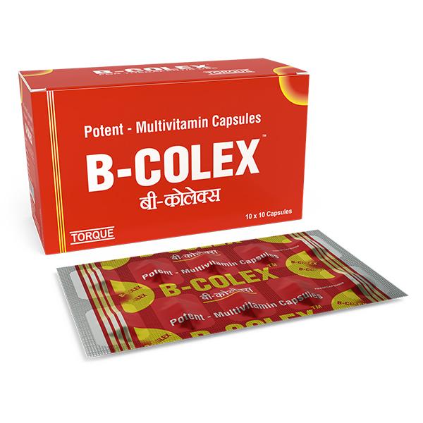 B Colex Capsule 10's - Global Surgicals