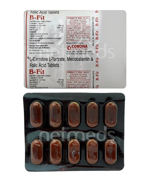 B Fit Tablet 10'S - Global Surgicals