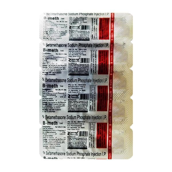 B METH Injection 1ml - Global Surgicals