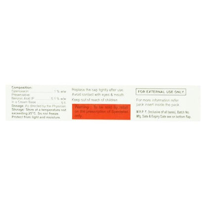 B OZE Cream 10gm - Global Surgicals