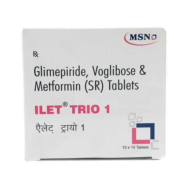 Ilet Trio 1mg Tablet 10'S