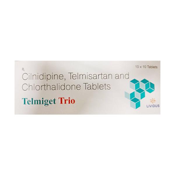TELMIGET TRIO Tablet 10's