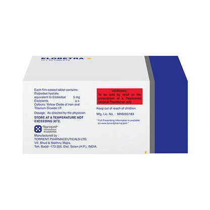 ELOBETRA 5 Tablet 10's