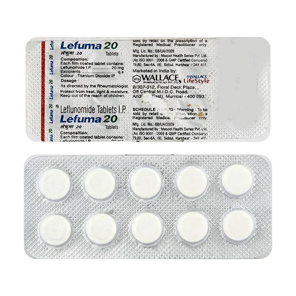 Lefuma 20mg Tablet 10'S