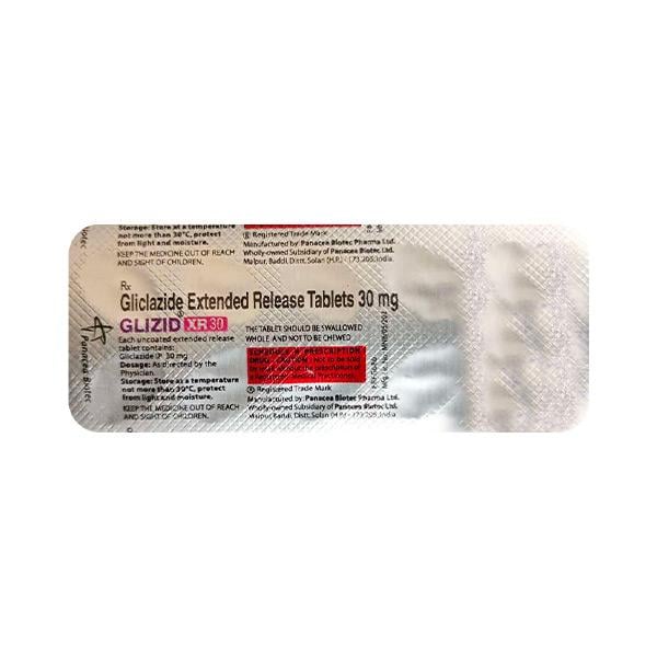 GLIZID XR 30 Tablet 10's