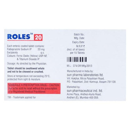 ROLES 20 Tablet 10's