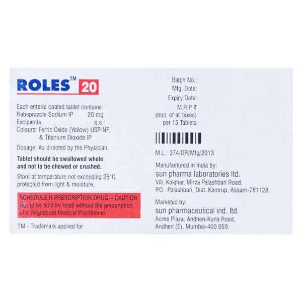 ROLES 20 Tablet 10's