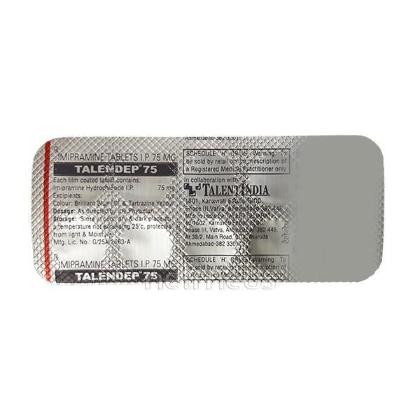 Talendep 75mg Tablet 10'S
