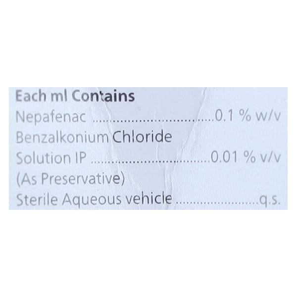 NEPAGESIC 0.1% Ophthalmic Suspension 5ml
