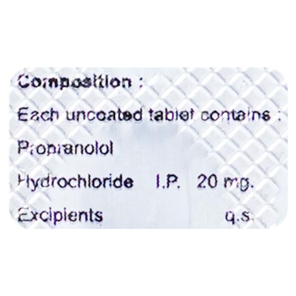 MIBETA 20MG TABLET 10'S