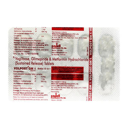 VOLPOST GM 1mg Tablet 10's