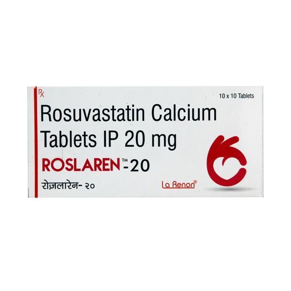 Roslaren 20mg Tablet 10'S