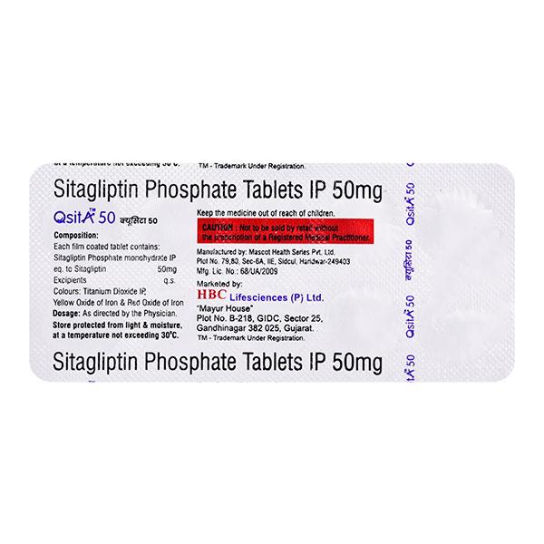 QSITA 50 Tablet 10's