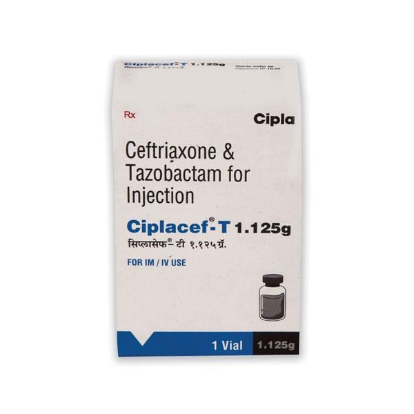 CIPLACEF T 1.125gm Injection 1's