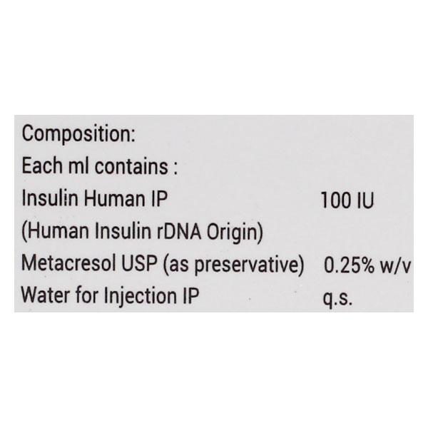 XSULIN R 100iu Injection 3ml