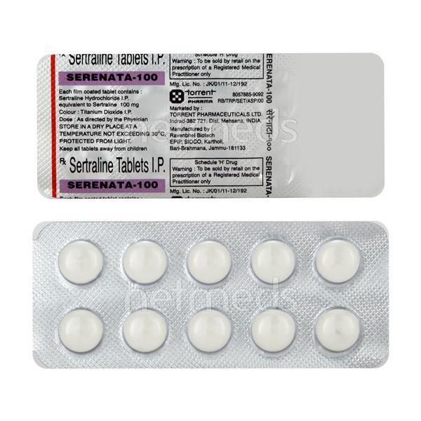 Serenata 100mg Tablet 10'S
