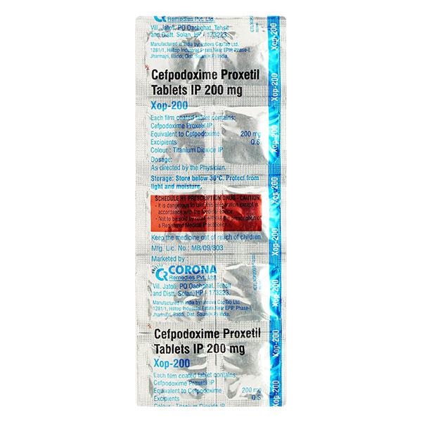 XOP 200mg Tablet 10'S