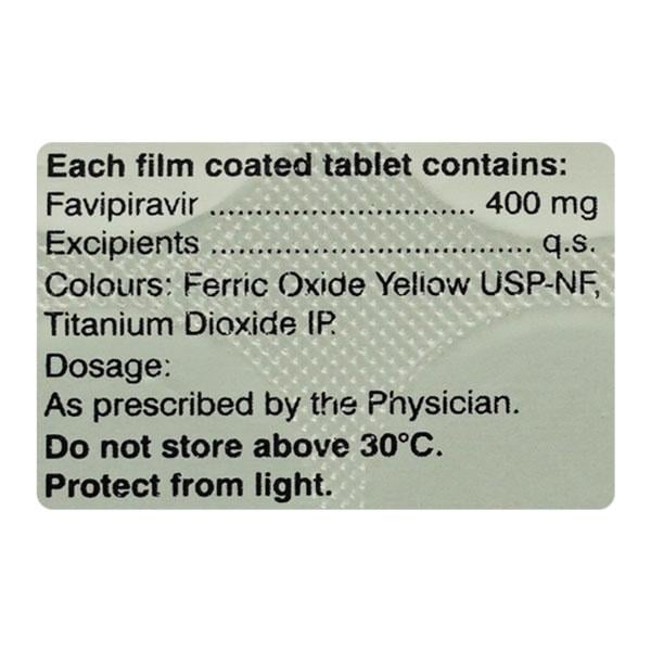 FAVIBLUZ 400 Tablet 10's