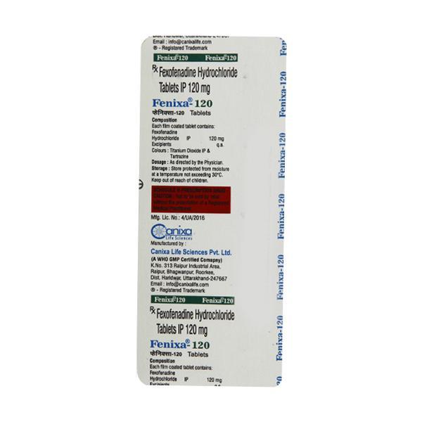 Fenixa 120mg Tablet 10'S