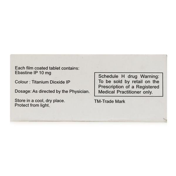 Ebal 10mg Tablet 10'S