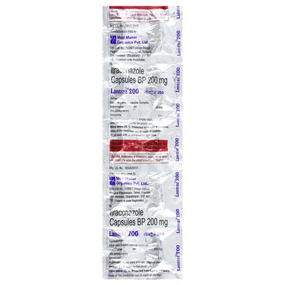 Lantraz 200mg Capsule 10'S