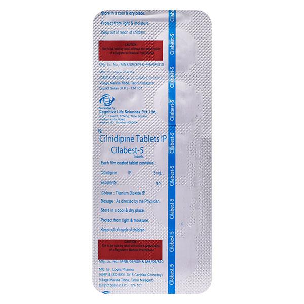 CILABEST 5mg Tablet 10's
