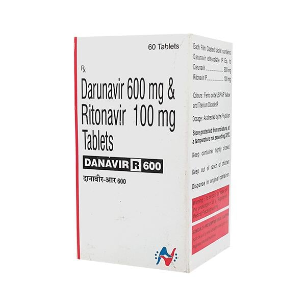 DANAVIR R 600 Tablet 60's