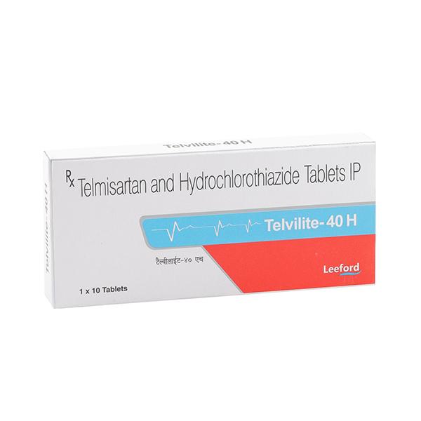 TELVILITE H 40mg Tablet 10's