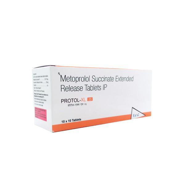 Protol XL 25mg Tablet 10'S