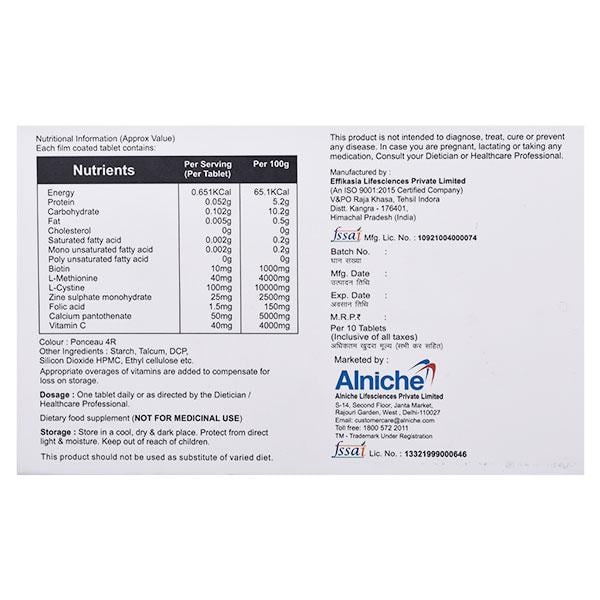 NUTRIKLAS NEW Tablet 10's