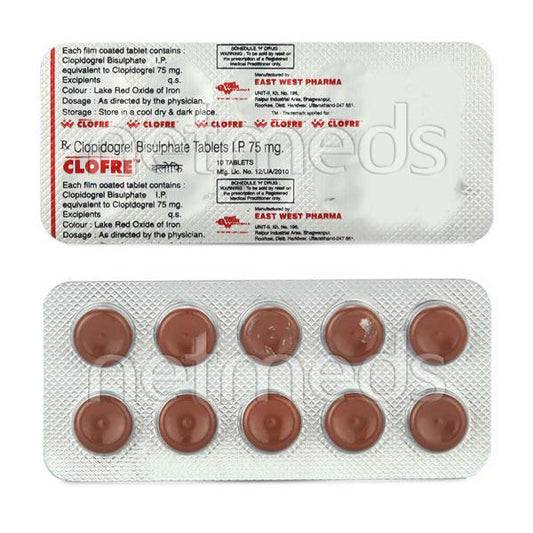Clofre 75mg Tablet 10'S