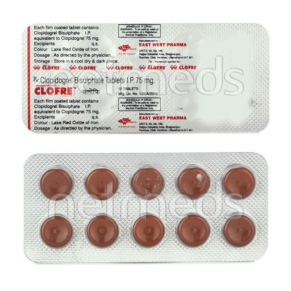 Clofre 75mg Tablet 10'S
