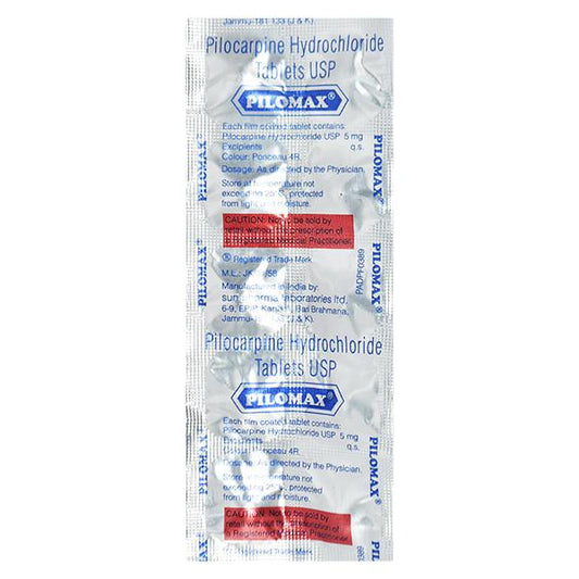 Pilomax 5mg Tablet 10'S