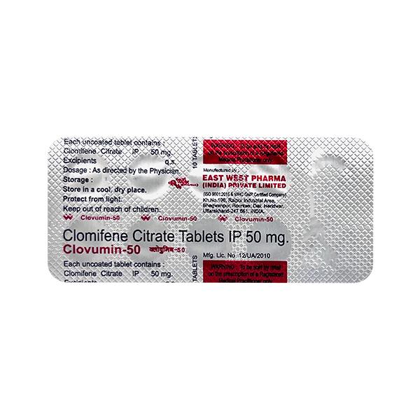 Clovumin 50mg Tablet 10'S