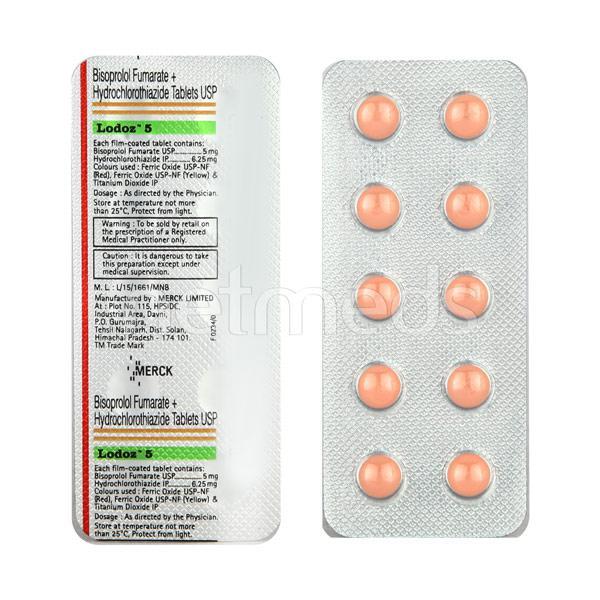 Lodoz 5mg Tablet 10'S