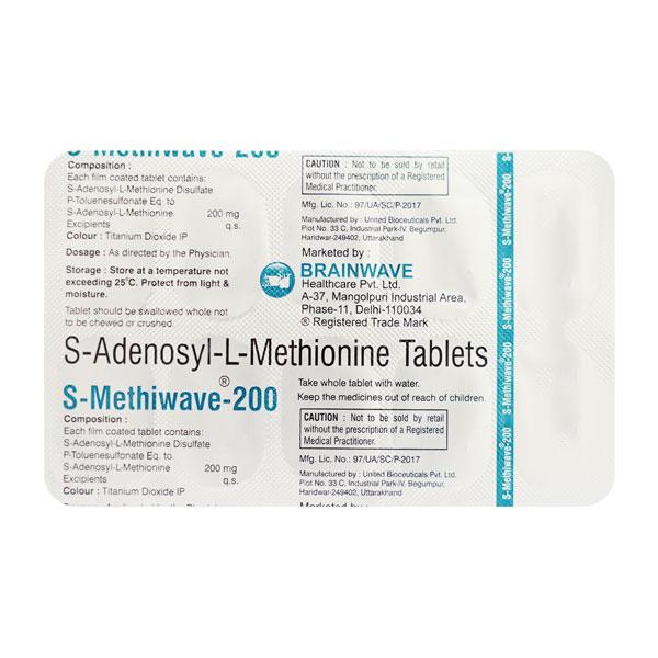 S Methiwave 200mg Tablet 10'S