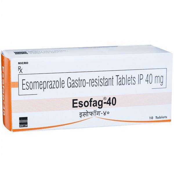 Esofag 40mg Tablet 10'S