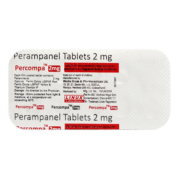 PERCOMPA 2mg Tablet 10's